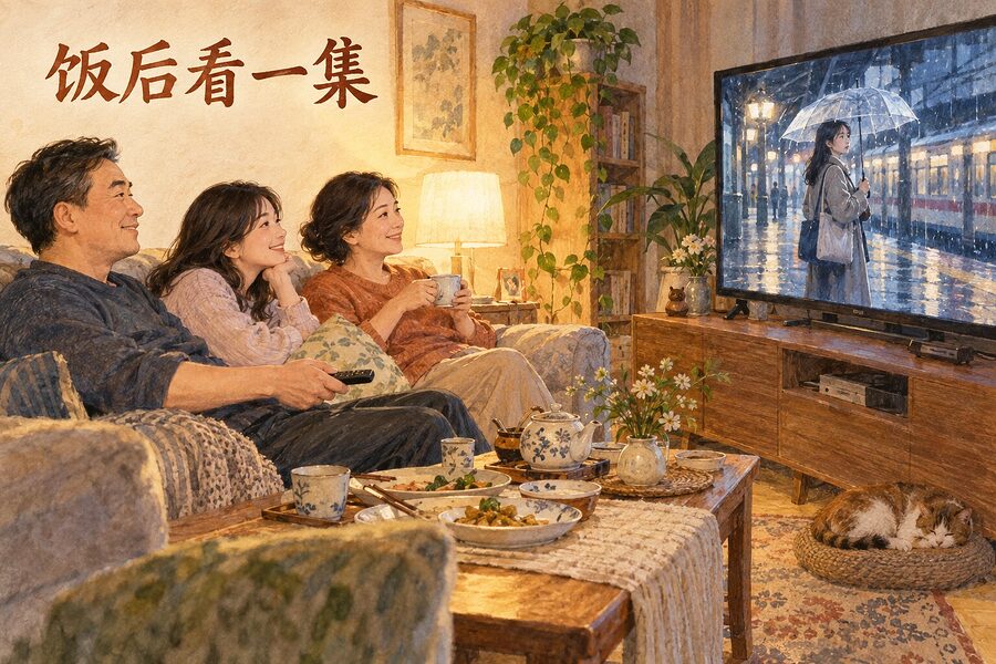 饭后看一集