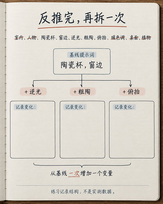 删掉一半词以后，再一个个加回来看看