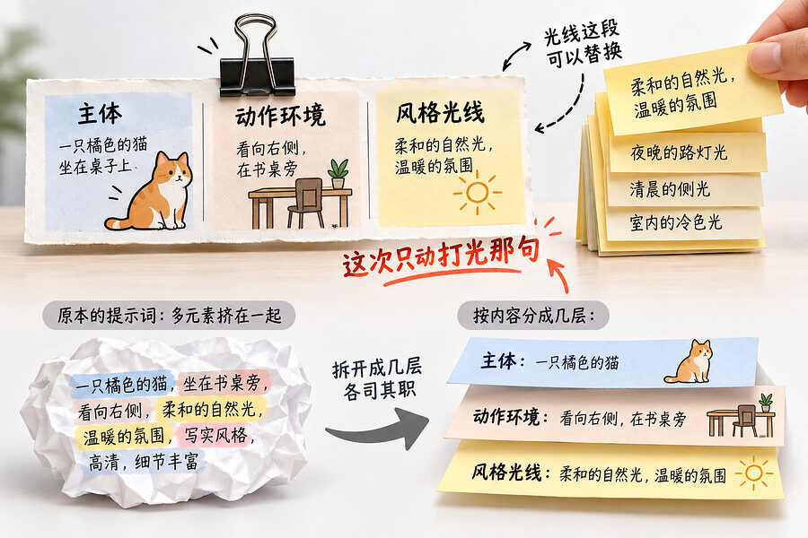 主体那句先留着,想换气氛就改光
