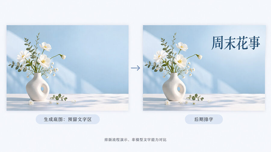 底图先留出空位，中文最后自己排上去