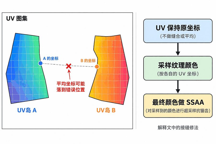 颜色可以混,贴图地址别混到别处去