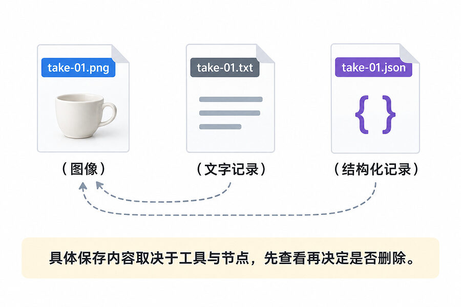 图片能打开，不代表生成记录也还在