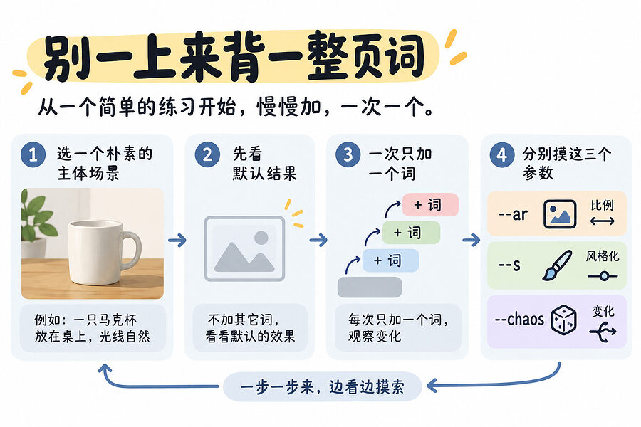 先看默认给什么，再慢慢加一项