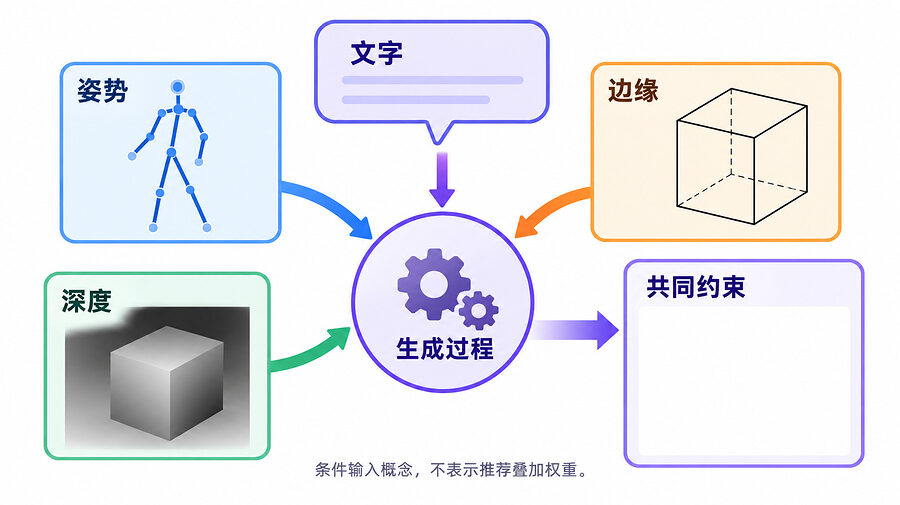 文字管内容，骨架和深度再各拉一把