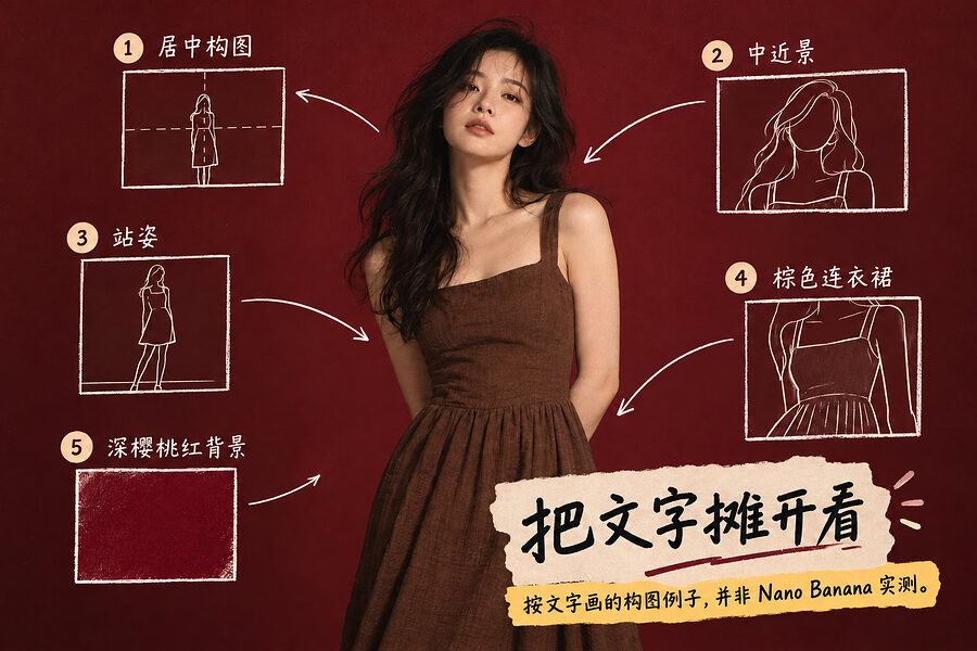 给摄影师的那句话，拆开就好改了